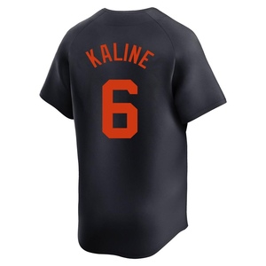 Men's Detroit Tigers Al Kaline Limited Navy Alternate Jersey