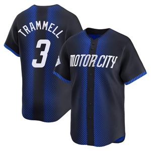 Men's Detroit Tigers Alan Trammell Limited Blue 2024 City Connect Jersey