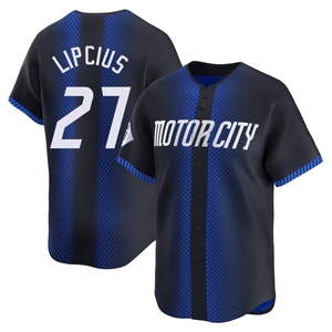 Men's Detroit Tigers Andre Lipcius Limited Blue 2024 City Connect Jersey
