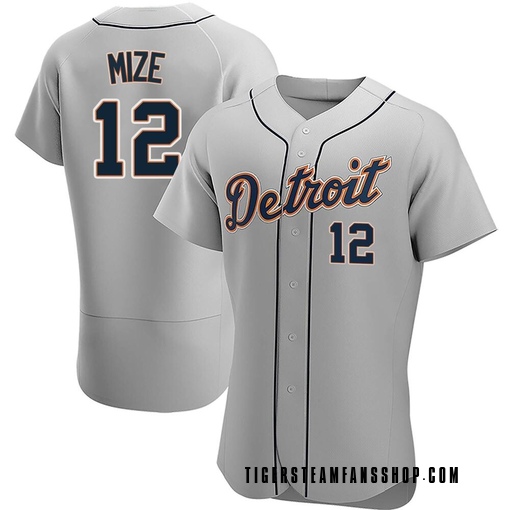 Men's Detroit Tigers Casey Mize Authentic Gray Road Jersey