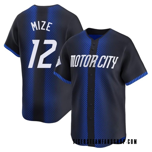 Men's Detroit Tigers Casey Mize Limited Blue 2024 City Connect Jersey