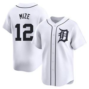Men's Detroit Tigers Casey Mize Limited White Home Jersey
