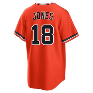 Men's Detroit Tigers Jahmai Jones Replica Orange Alternate Jersey