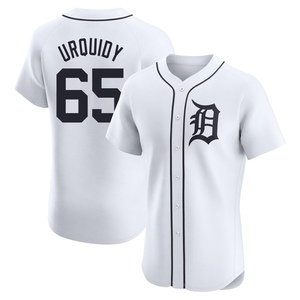 Men's Detroit Tigers Jose Urquidy Elite White Home Jersey