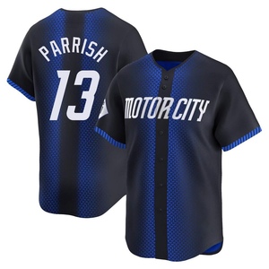 Men's Detroit Tigers Lance Parrish Limited Blue 2024 City Connect Jersey