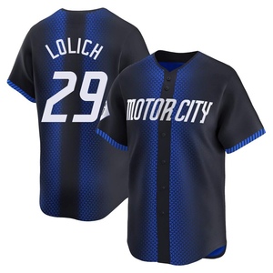 Men's Detroit Tigers Mickey Lolich Limited Blue 2024 City Connect Jersey