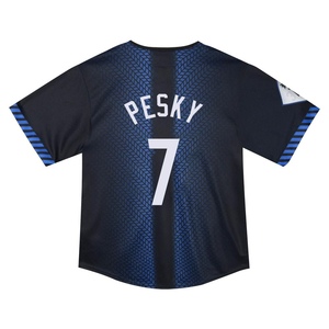 Toddler Detroit Tigers Johnny Pesky Limited Blue & Preschool 2024 City Connect Jersey