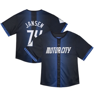 Toddler Detroit Tigers Kenley Jansen Limited Blue & Preschool 2024 City Connect Jersey
