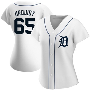 Women's Detroit Tigers Jose Urquidy Authentic White Home Jersey