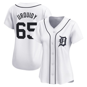 Women's Detroit Tigers Jose Urquidy Limited White Home Jersey