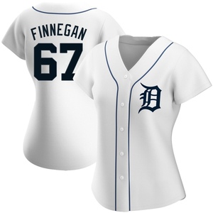 Women's Detroit Tigers Kyle Finnegan Replica White Home Jersey