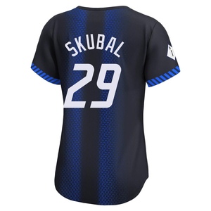 Women's Detroit Tigers Tarik Skubal Limited Blue 2024 City Connect Jersey