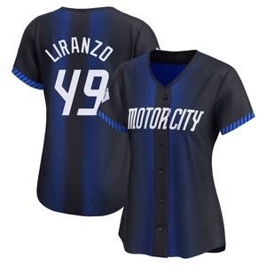 Women's Detroit Tigers Thayron Liranzo Limited Blue 2024 City Connect Jersey