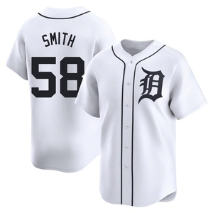 Youth Detroit Tigers Dylan Smith Limited White Home Jersey