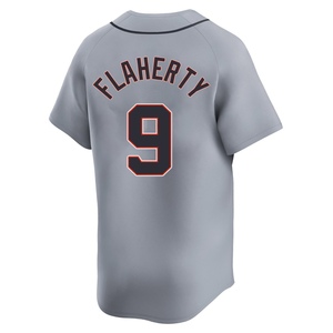 Youth Detroit Tigers Jack Flaherty Limited Gray Road Jersey