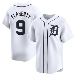 Youth Detroit Tigers Jack Flaherty Limited White Home Jersey