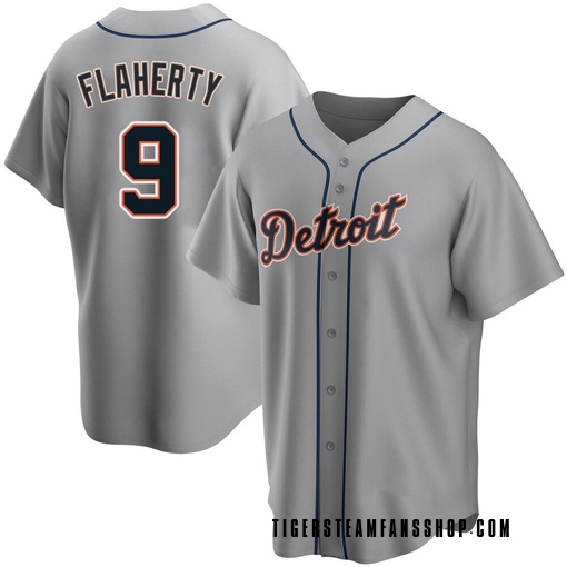 Youth Detroit Tigers Jack Flaherty Replica Gray Road Jersey