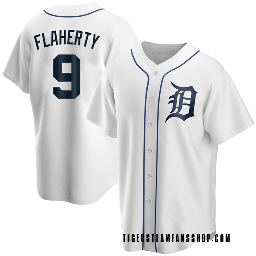 Youth Detroit Tigers Jack Flaherty Replica White Home Jersey