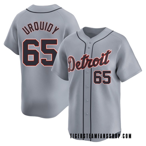 Youth Detroit Tigers Jose Urquidy Limited Gray Road Jersey