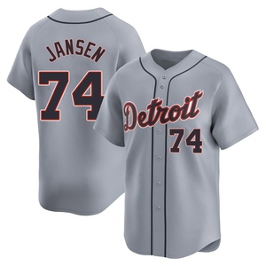 Youth Detroit Tigers Kenley Jansen Limited Gray Road Jersey