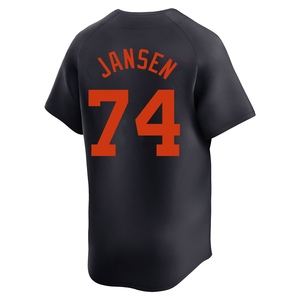 Youth Detroit Tigers Kenley Jansen Limited Navy Alternate Jersey