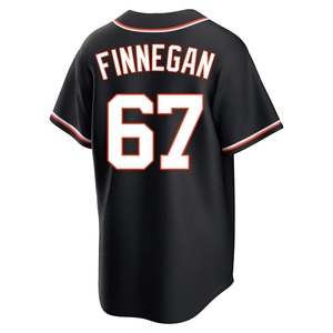 Youth Detroit Tigers Kyle Finnegan Replica Black Fashion Out Jersey