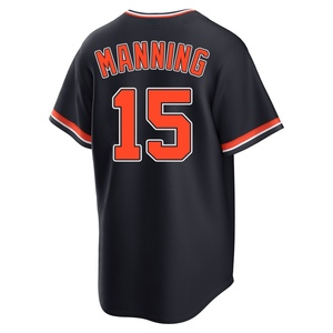 Youth Detroit Tigers Matt Manning Replica Navy Alternate 2nd Jersey