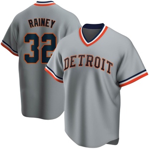 Youth Detroit Tigers Tanner Rainey Limited Gray Road Cooperstown Collection Jersey