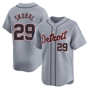 Youth Detroit Tigers Tarik Skubal Limited Gray Road Jersey